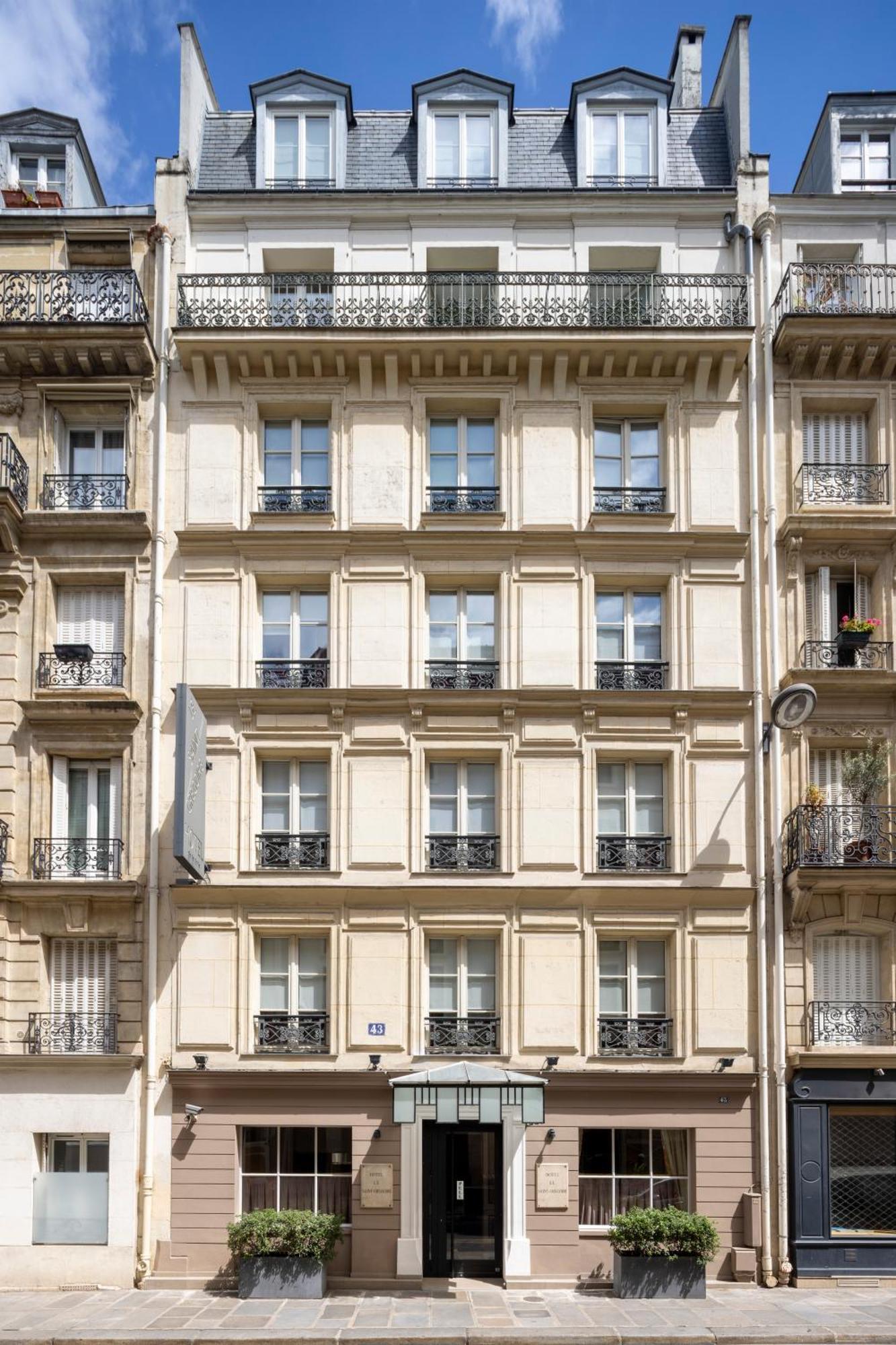 Hotel Le Saint Gregoire Paris Exterior foto